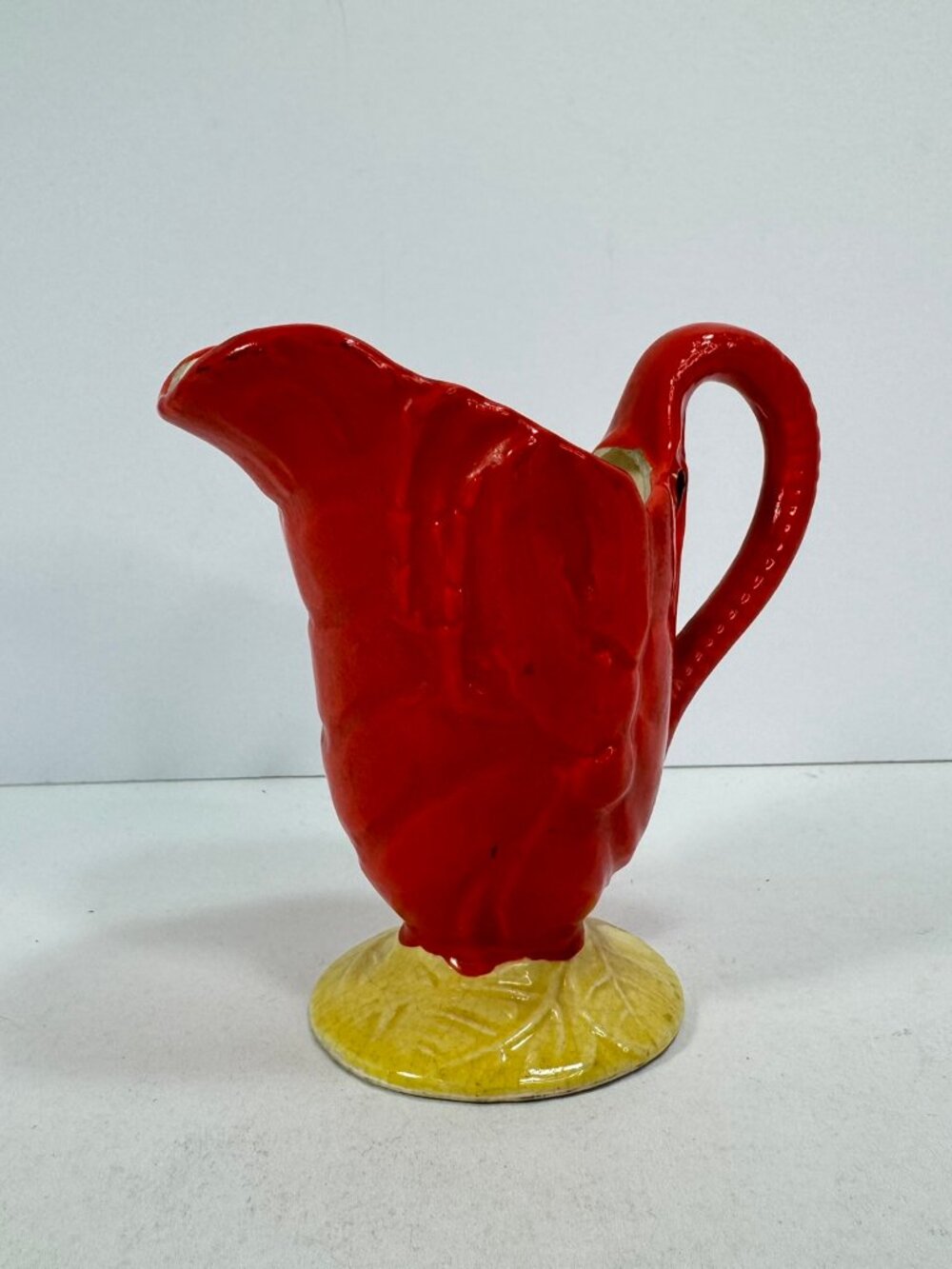 Vintage Maruhon Ware Lobster Small Creamer Pitcher Ceramic Japan